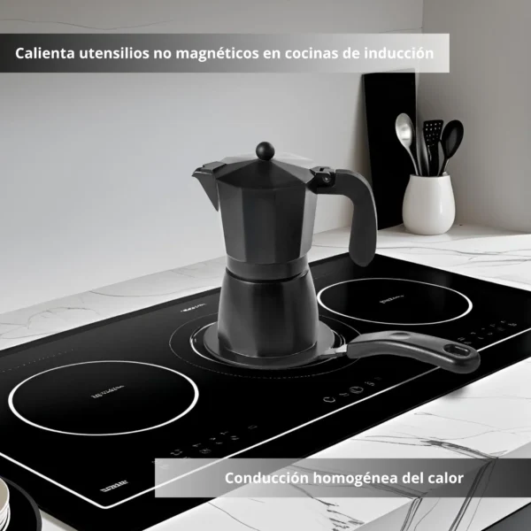 Adaptador Inducción Negro