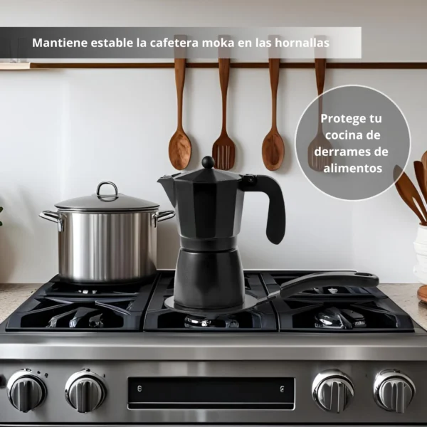 Adaptador Inducción Negro