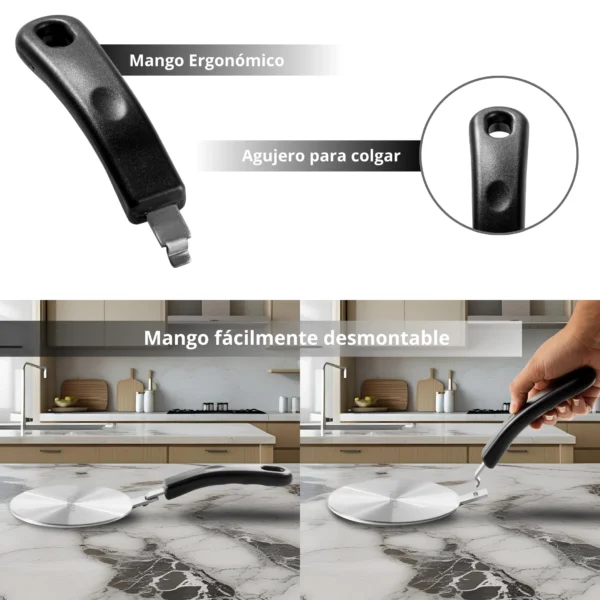 Adaptador Inducción Plata