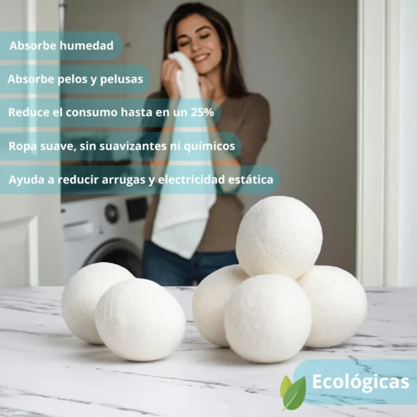 Bolas Lana Blancas