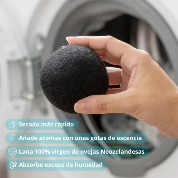 Bolas Lana Negras